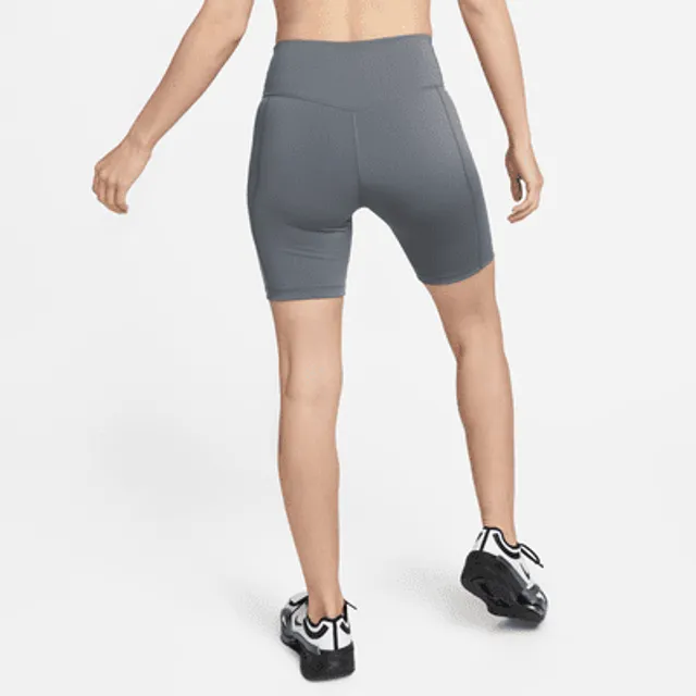 Nike One Women's Mid-Rise 18cm (approx.) Biker Shorts. UK