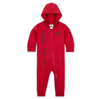 Nike Sportswear Club Fleece Baby (3-9M) Hooded Coverall. Nike.com