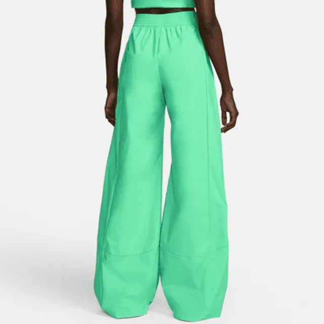 Nike Sportswear Collection High-waisted Wide-leg Woven Pants In