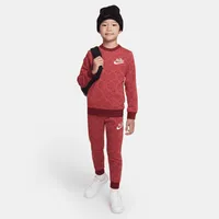 Nike Sportswear Club Fleece Little Kids' Holiday Sweatshirt and Pants Set. Nike.com