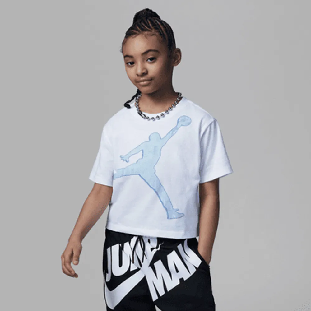 Jordan Essentials Printed Jumpman Tee Little Kids' T-Shirt. Nike.com