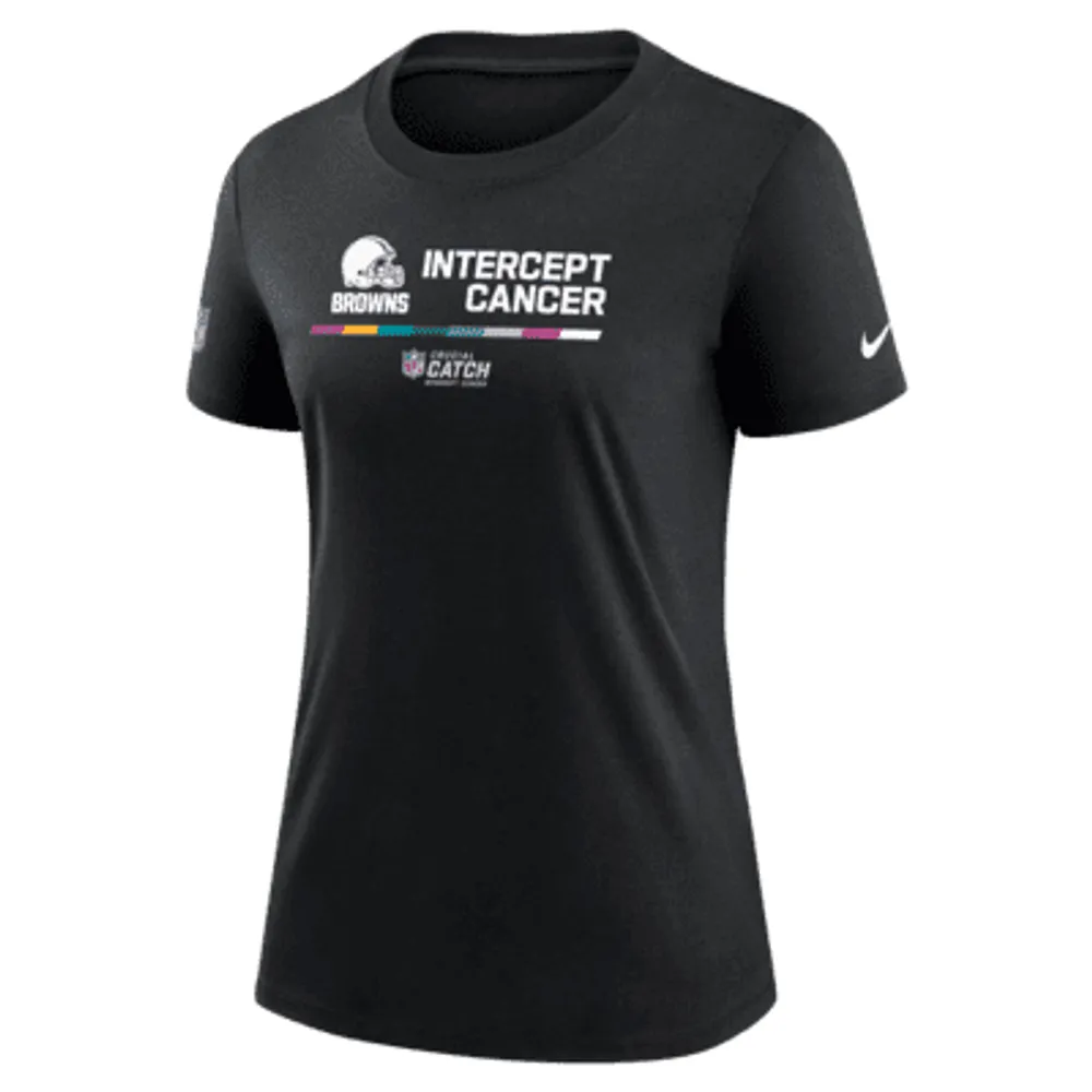 Nike Dri-FIT Crucial Catch (NFL Cleveland Browns) Women's T-Shirt. Nike.com