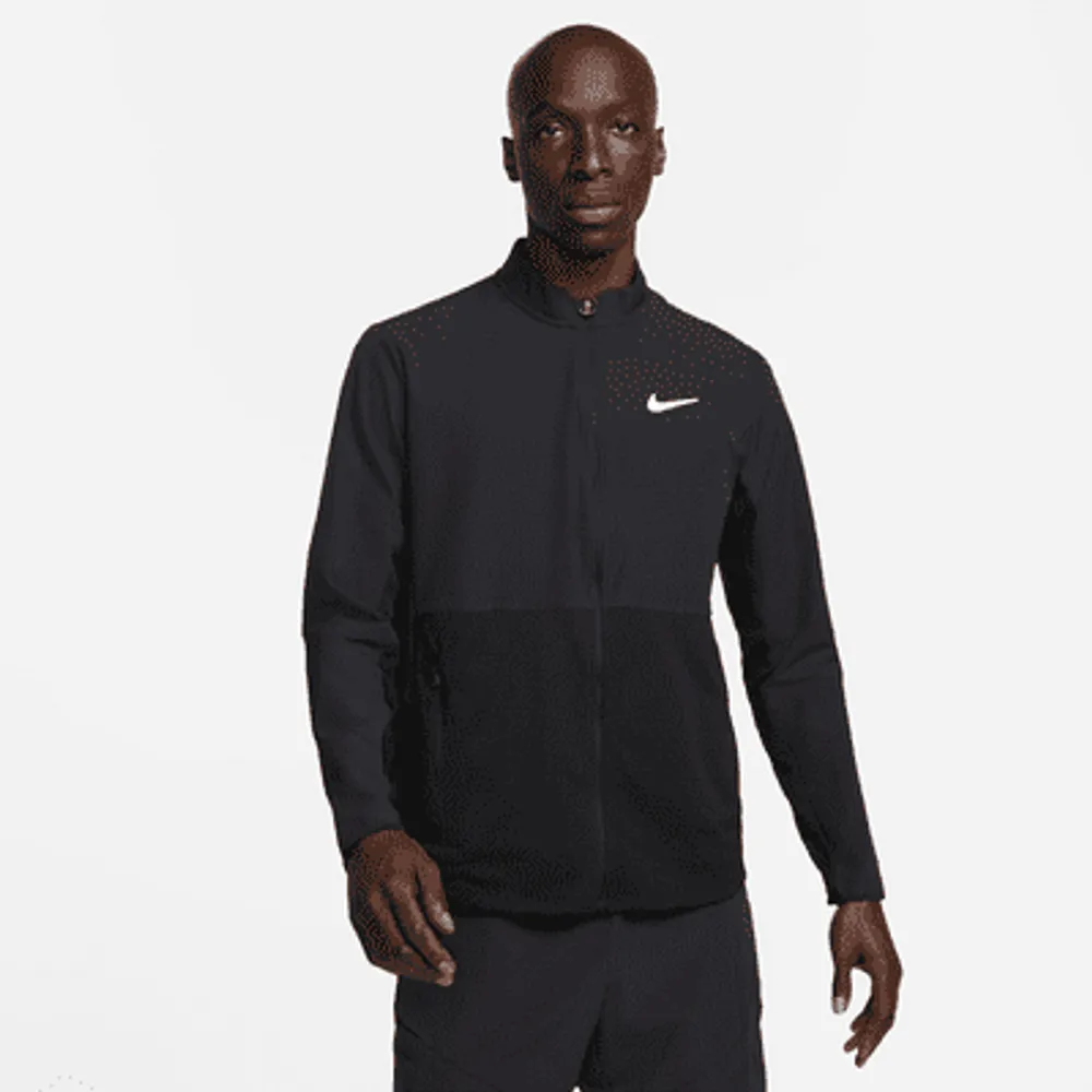 NikeCourt Dri-FIT Advantage Men's Tennis Top - Black
