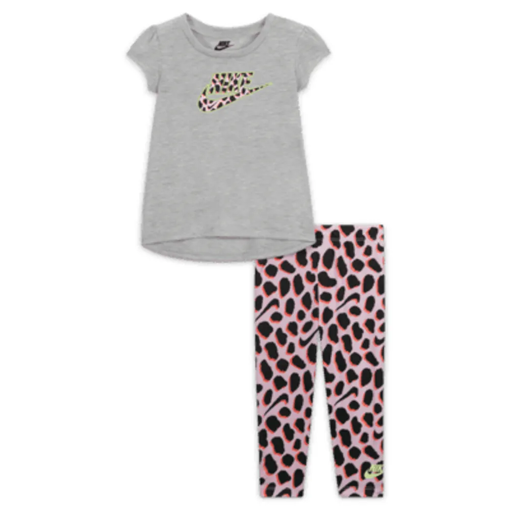 Nike Dri-FIT Baby (12-24M) Hooded Top and Leggings Set