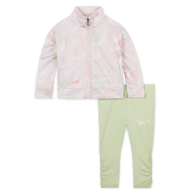 Nike Little Kids' Printed Tricot Jacket and Leggings Set. Nike.com