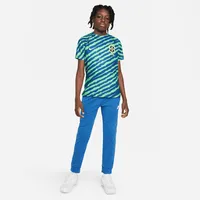 Brazil Big Kids' Nike Dri-FIT Pre-Match Soccer Top. Nike.com