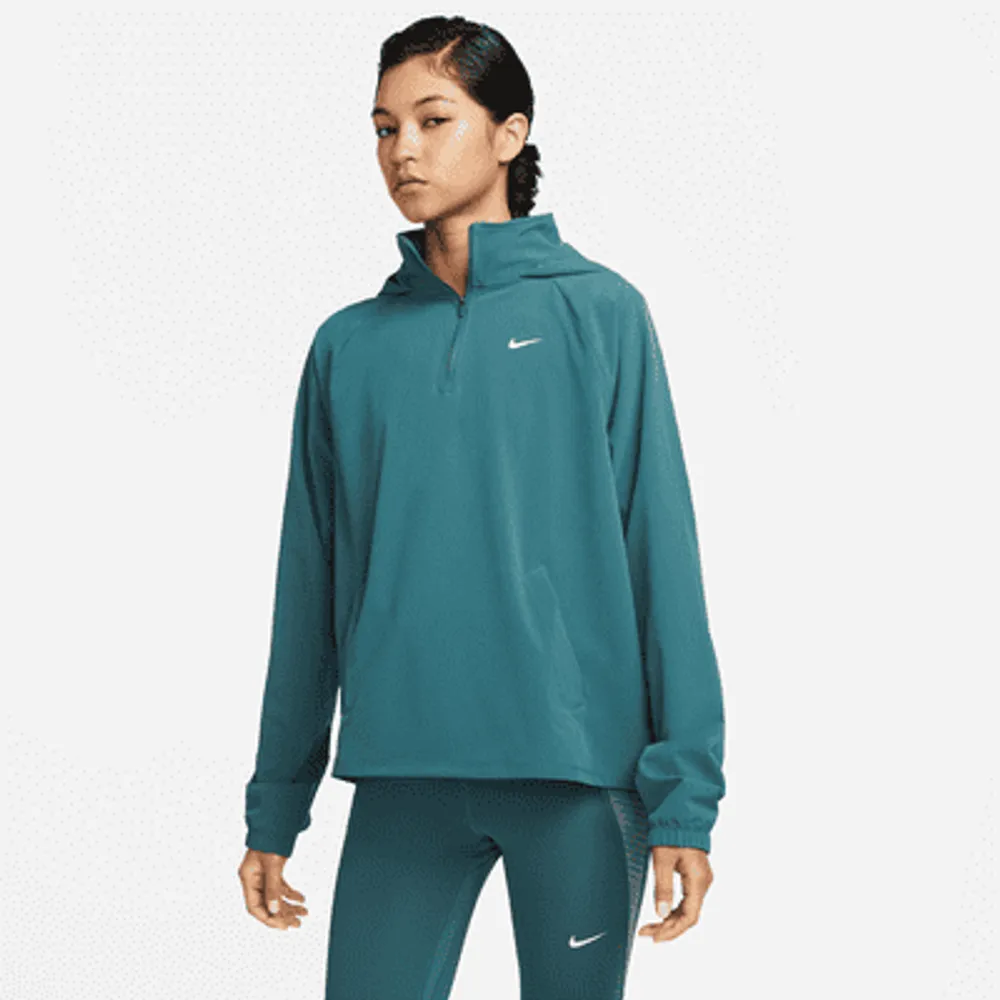 Nike Pro Dri-FIT Women's 1/4-Zip Packable Training Cover-Up. Nike.com