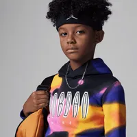 Jordan MJ MVP Printed Fleece Pullover Little Kids' Hoodie. Nike.com