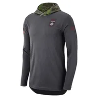 Nike College (Ohio State) Men's Long-Sleeve Hooded Top. Nike.com