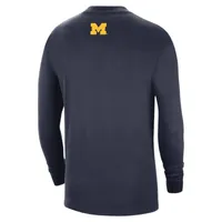 Michigan Men's Nike College Long-Sleeve Max90 T-Shirt. Nike.com