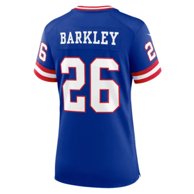 Nike NFL New York Giants (Saquon Barkley) Men's Game Football Jersey.  Nike.com