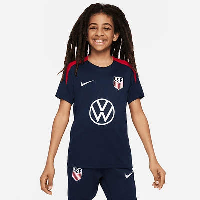 USMNT Strike Big Kids' Nike Dri-FIT Soccer Short-Sleeve Knit Top. Nike.com