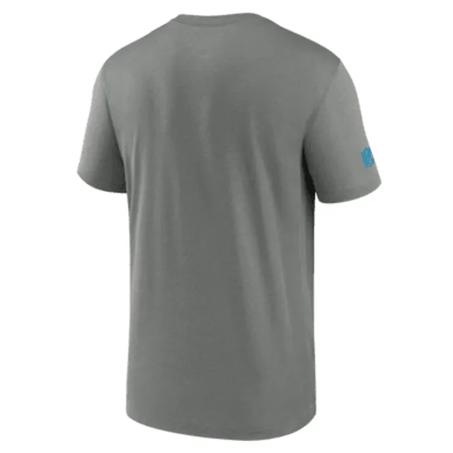 Nike Men's Dri-Fit Sideline Velocity (NFL Carolina Panthers) Long-Sleeve T-Shirt in Blue, Size: XL | 00KX44I9D-078