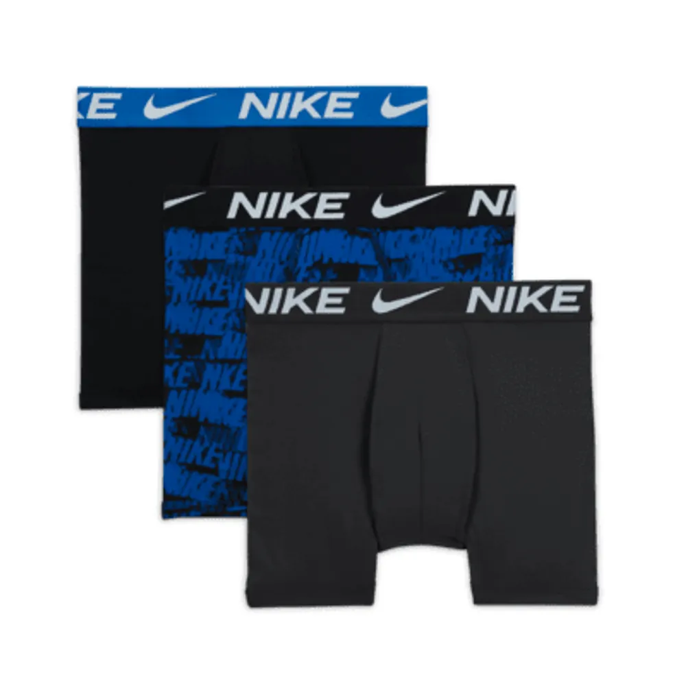 Nike Printed Essentials Big Kids' Dri-FIT Boxer Briefs