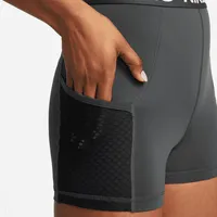 Nike Pro Women's High-Waisted 3" Training Shorts with Pockets. Nike.com