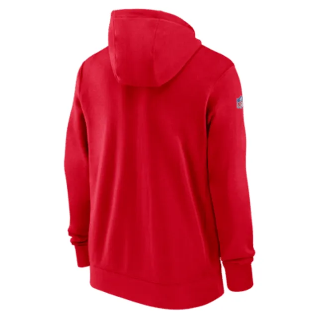 Nike Kansas City Chiefs Sideline Club Men's Nike NFL Full-Zip Hoodie.  Nike.com