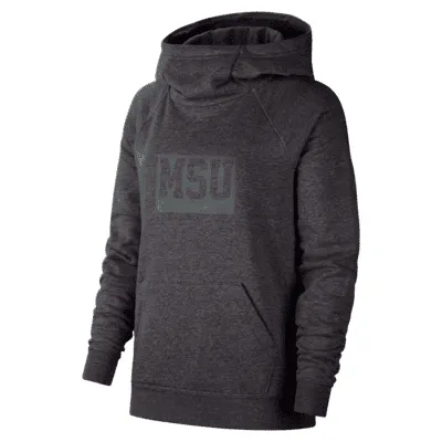 Nike College Essential (Michigan State) Women's Funnel-Neck Hoodie. Nike.com