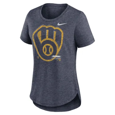 Nike Team Touch (MLB Milwaukee Brewers) Women's T-Shirt. Nike.com