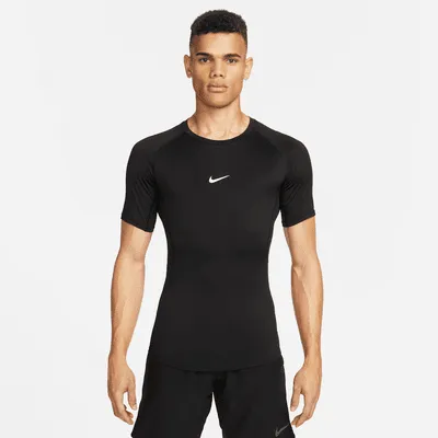Nike Pro Men's Dri-FIT Tight Short-Sleeve Fitness Top. Nike.com