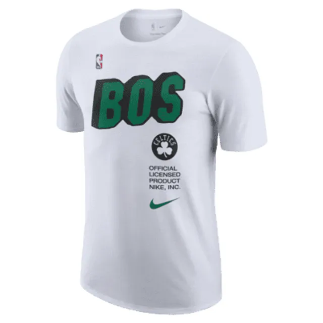 Nike Men's Boston Celtics Dri-FIT Cotton Practice Long Sleeve T