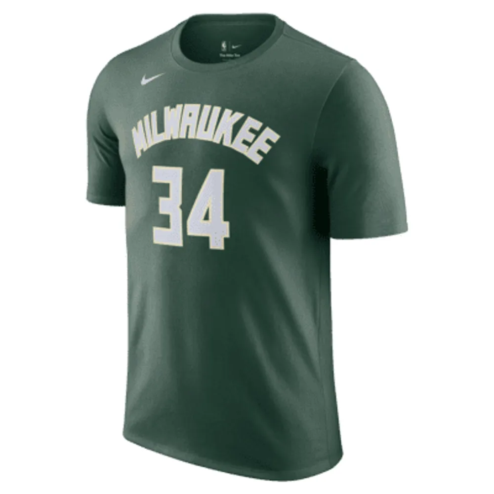 Milwaukee Bucks Men's Nike NBA T-Shirt. Nike.com