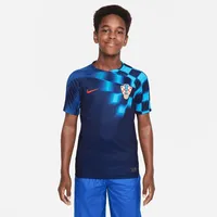 Croatia 2022/23 Stadium Away Big Kids' Nike Dri-FIT Soccer Jersey. Nike.com