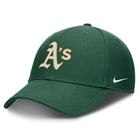 Oakland Athletics Evergreen Club Men's Nike Dri-FIT MLB Adjustable Hat. Nike.com