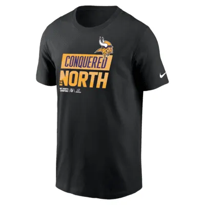 Nike 2022 NFC North Champions Trophy Collection (NFL Minnesota Vikings) Men's T-Shirt. Nike.com