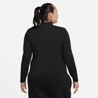 Nike Sportswear Essential Women's Long-Sleeve Mock-Neck Top (Plus Size). Nike.com