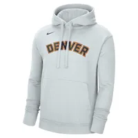 Denver Nuggets City Edition Men's Nike NBA Fleece Pullover Hoodie. Nike.com
