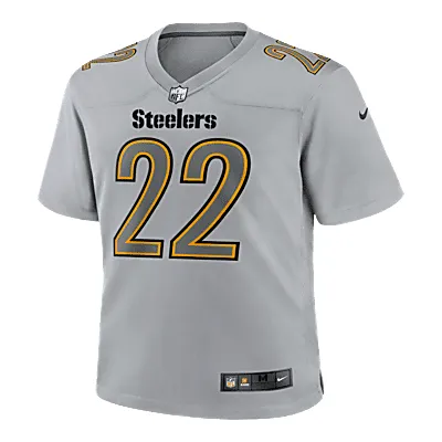 NFL Pittsburgh Steelers Atmosphere (Najee Harris) Men's Fashion Football Jersey. Nike.com