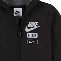 Nike Sportswear Club Hooded Coverall Baby (12-24M) Coverall. Nike.com