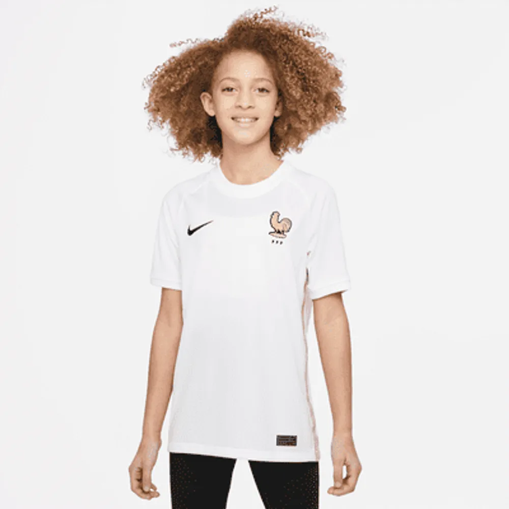 FFF 2023 Stadium Home Men's Nike Dri-FIT Soccer Jersey.