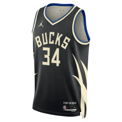 Milwaukee Bucks Statement Edition Jordan Dri-FIT NBA Swingman Jersey. Nike.com