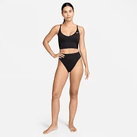 Nike Swim Women's V-Neck Midkini Top. Nike.com