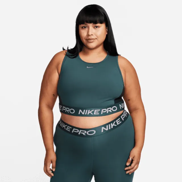 NikePro Dri-FIT Women's Cropped Training Tank (Plus Size).