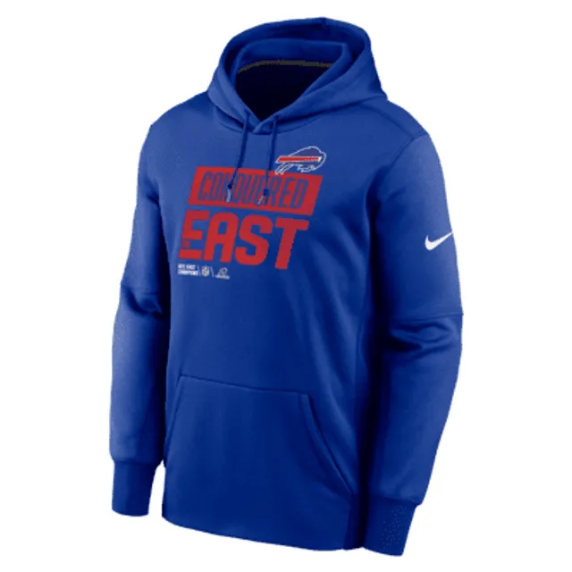 Buffalo Bills 2022 NFL Crucial Catch Nike Black Therma Pullover Hoodie