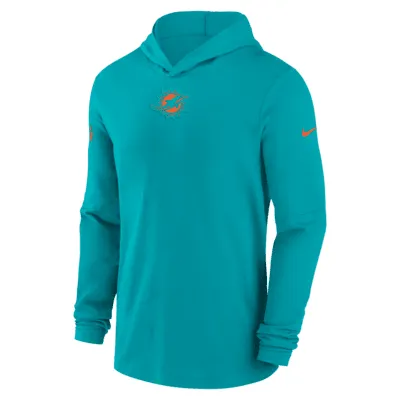 Nike Men's Club (NFL Miami Dolphins) Pullover Hoodie in Blue, Size: Small | 01AD03VV9P-FXB