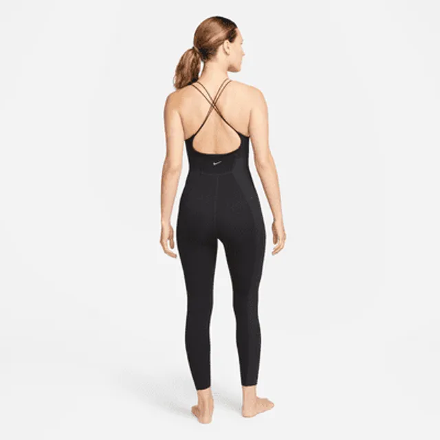 NIKE Size XS Yoga Luxe Dri-FIT Women's 7/8 Jumpsuit One Piece