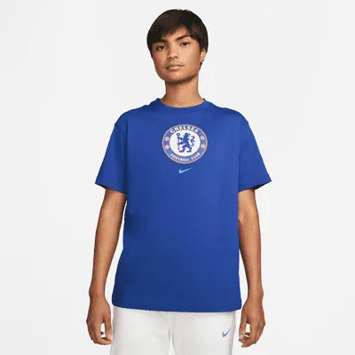 Tee-shirt de football Chelsea FC Crest pour Femme. Nike FR