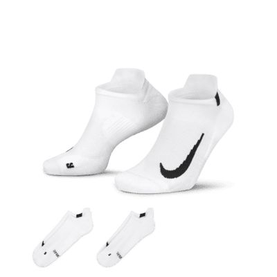 Chaussettes de running invisibles Nike Multiplier (2 paires). FR