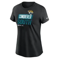 Nike 2022 AFC South Champions Trophy Collection (NFL Jacksonville Jaguars) Women's T-Shirt. Nike.com