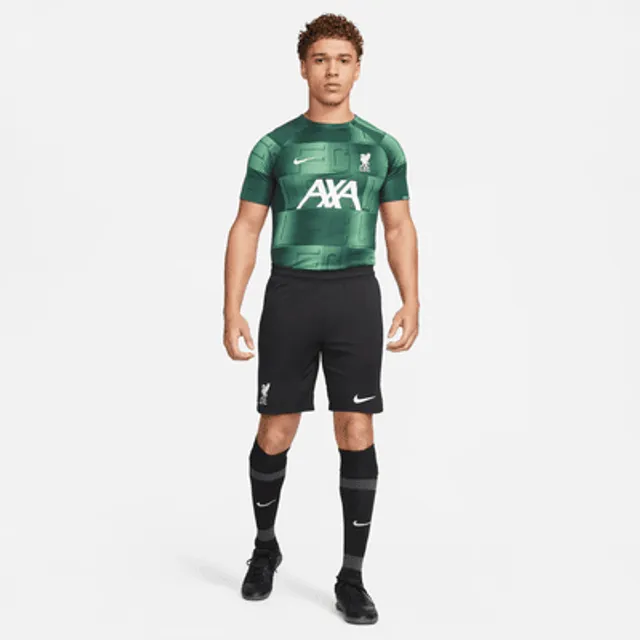 Nike Liverpool Goalkeeper Soccer Jersey Kit(Jersey+Shorts) 2021/22