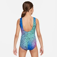 Nike Swim Doodle Big Kids' (Girls') U-Back One-Piece Swimsuit. Nike.com