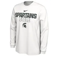 Michigan State Legend Men's Nike Dri-FIT College Long-Sleeve T-Shirt. Nike.com