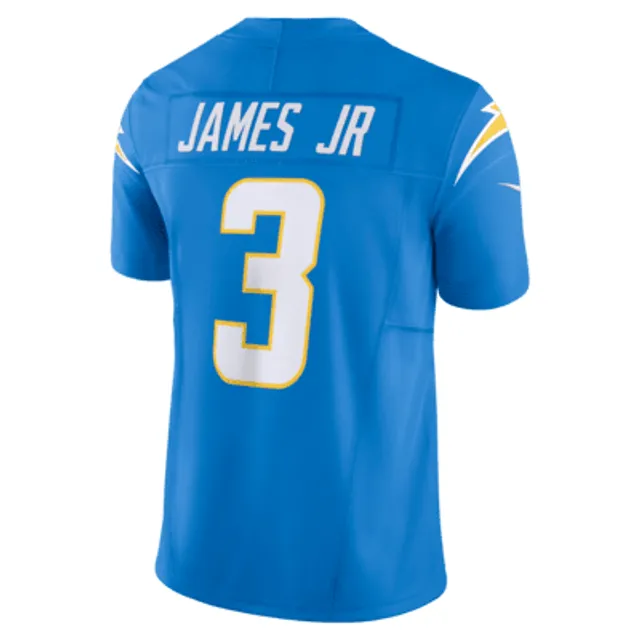 Nike NFL Los Angeles Chargers (Derwin James) Men's Game Football Jersey - Italy Blue 3XL