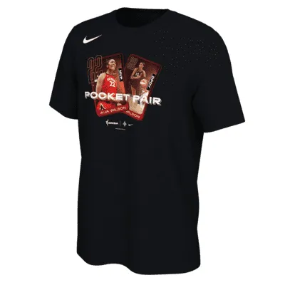 A’ja Wilson Las Vegas Aces Men's Nike WNBA MVP T-Shirt. Nike.com
