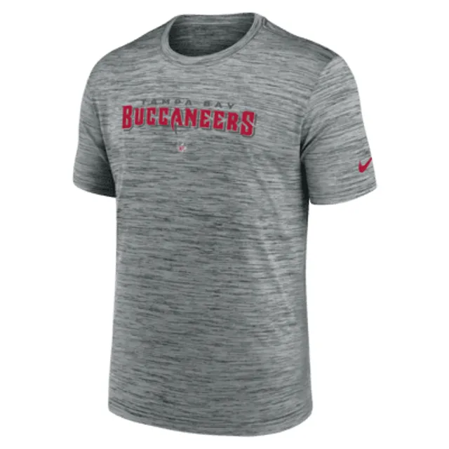 Nike Men's Tampa Bay Buccaneers Sideline Legend Velocity T-Shirt - Red - M (Medium)