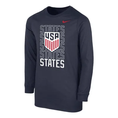 U.S. Big Kids' Nike Core Long-Sleeve T-Shirt. Nike.com