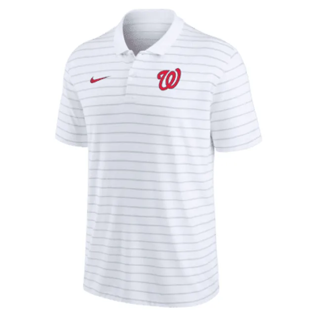 Nike Men's Washington Nationals Navy Logo Franchise Polo T-Shirt